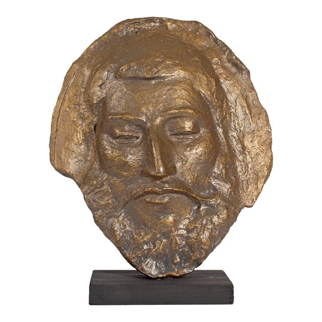 Death Mask of Aristotle After Paul Gaugin For Sale