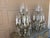 Early 20th Century Early 20th Century French Brass & Crystal Six-Light Girandole Lamps - Pair For Sale - Image 5 of 17
