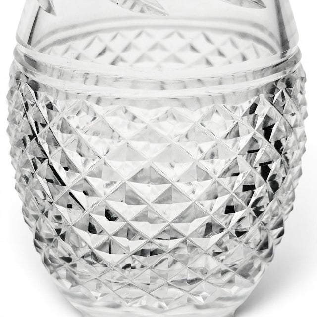 Transparent Late 20th Century Waterford Glandore Irish Crystal Decanter With Original Stopper For Sale - Image 8 of 12