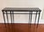 Holly Hunt Studio “Rue De Seine” Black Marble Console Table For Sale In Chicago - Image 6 of 6