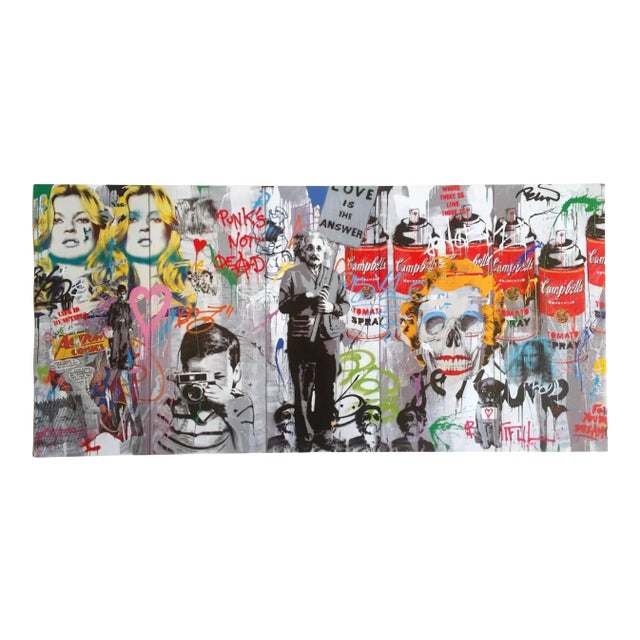 Mr. Brainwash サイン入り ポスター Mr.Brainwash ミスター・ブレインウォッシュ ポスター