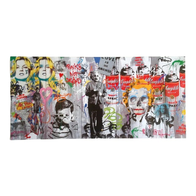 Mr. Brainwash " Love Is the Answer " Authentic Lithograph Print Pop Art Poster For Sale