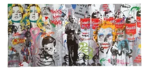 Mr. Brainwash " Love Is the Answer " Authentic Lithograph Print Pop Art Poster