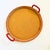 Mid Century German Woven Circular Tray For Sale In San Francisco - Image 6 of 11
