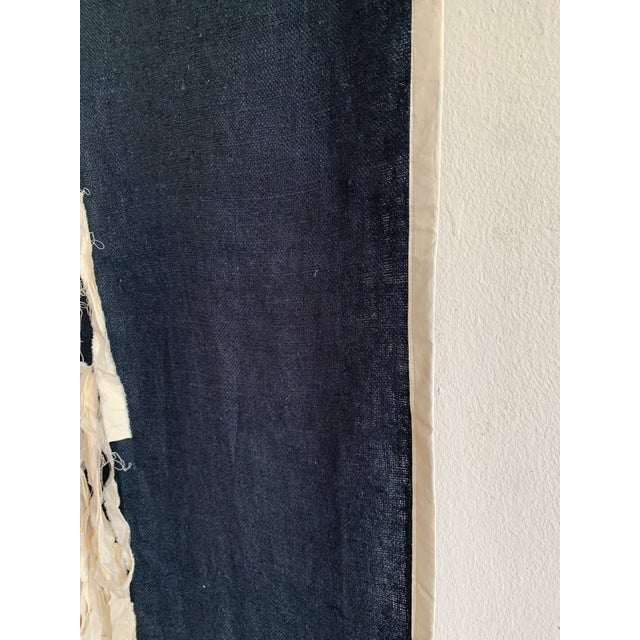 Fringe Wall Art in Burlap and Muslin For Sale In New York - Image 6 of 9