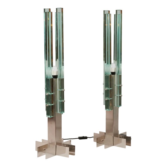 Large Table Lights by Gallotti & Radice, 1965, Set of 2 For Sale