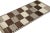 Rug & Kilim Vintage Gabbeh Persian Runner Rug, Brown & Gray Geometric Pattern - Rug & Kilim For Sale - Image 4 of 7