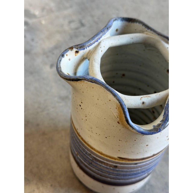 1970s Vase Tingkeramik Følle Denmark Stoneware Mid-Century For Sale - Image 5 of 10