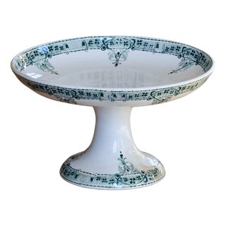 French Fruit Bowl from Sarreguemines Verdun, 1885 For Sale