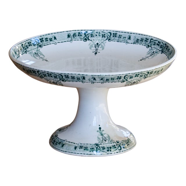 French Fruit Bowl from Sarreguemines Verdun, 1885 For Sale