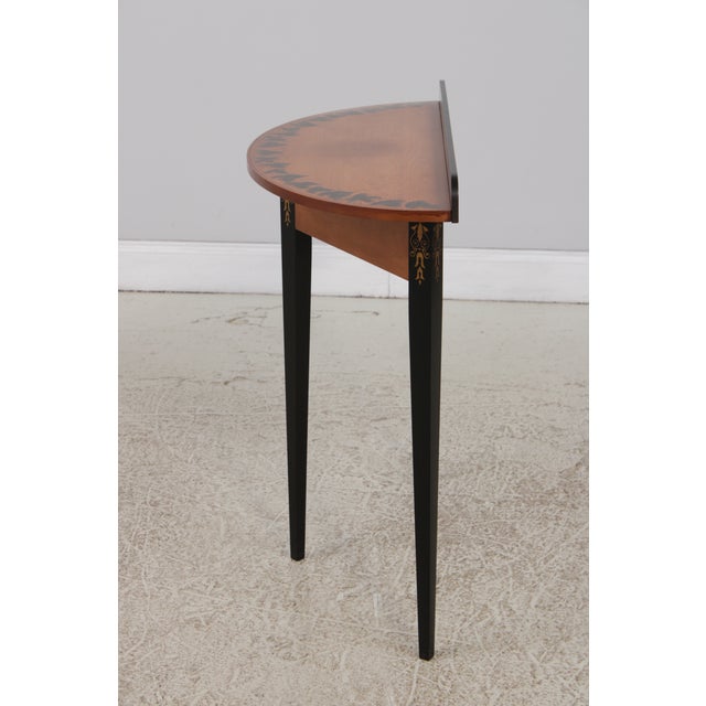 Hitchcock Hitchcock Early American Stenciled Console Table For Sale - Image 4 of 13