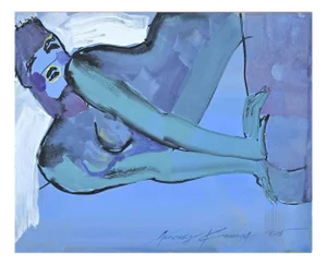 Anastasia Kurakina, Who Am I?, Watercolor, 2016