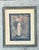 Vintage Mixed Media Portrait on Paper For Sale In West Palm - Image 6 of 12