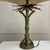 1990s 1990s Hollywood Regency Style Palm Bamboo Lamps With Shades - a Pair For Sale - Image 5 of 9