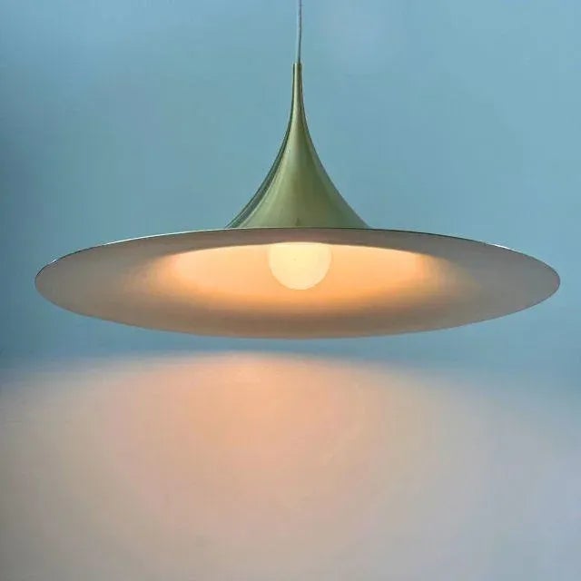 1967 Danish Fog and Mørup Semi Pendant Lamp For Sale - Image 9 of 18
