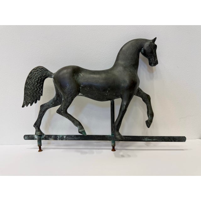 Vintage "Index Horse" weather vane pattern is a well-known design in American folk art, often attributed to J. Howard &...