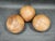Czech Leather Medicine Balls, 1950s, Set of 3 For Sale - Image 9 of 10