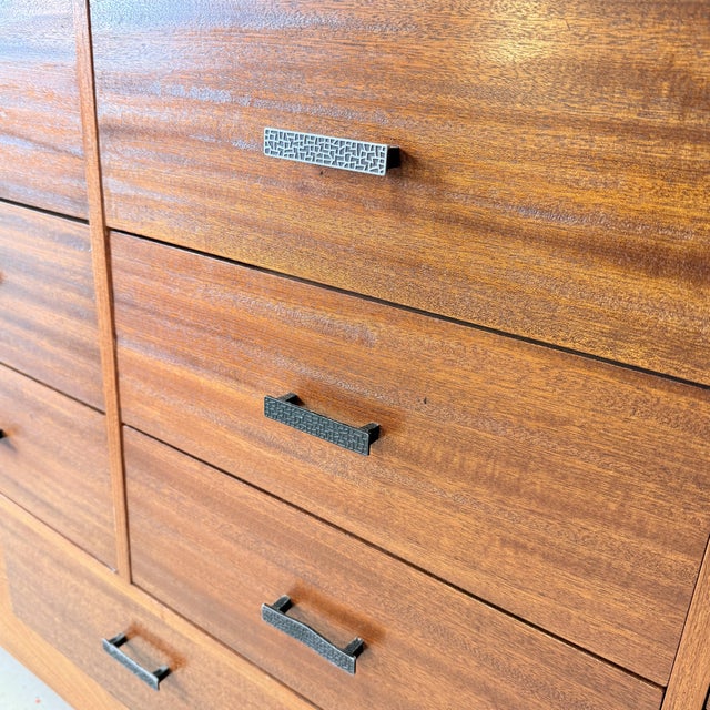 Mid-Century German Display Counter and Showcase in Mahogany and Chrome, 1960s For Sale - Image 13 of 16