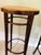 Brown Pair of Vintage Thonet Style Bentwood and Straw Barstools For Sale - Image 8 of 12