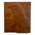 1940s Portrait in Profile Bas Relief Wood Sculpture For Sale