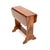 Wood Art Deco Figured Walnut Occasional Drop Leaf Side Table, 1930 For Sale - Image 7 of 10