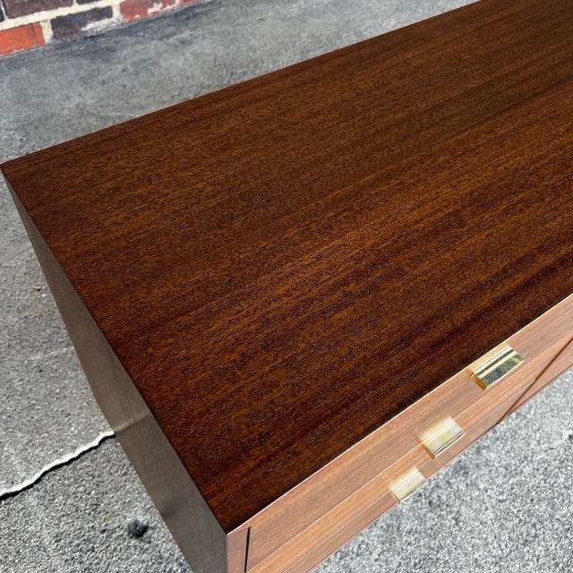 Brass Refinished Harvey Probber Dresser (1 of 2) For Sale - Image 8 of 12