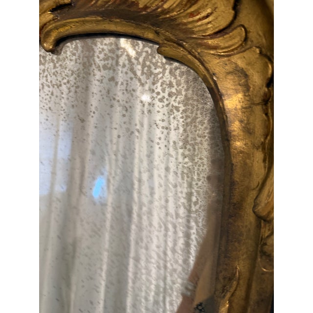 French French Gilt Mirror For Sale - Image 3 of 5