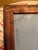 Antique Mahogany Wood Beveled Wall Mirror Two Tone Folk Art Border Ca 1870 For Sale - Image 4 of 11