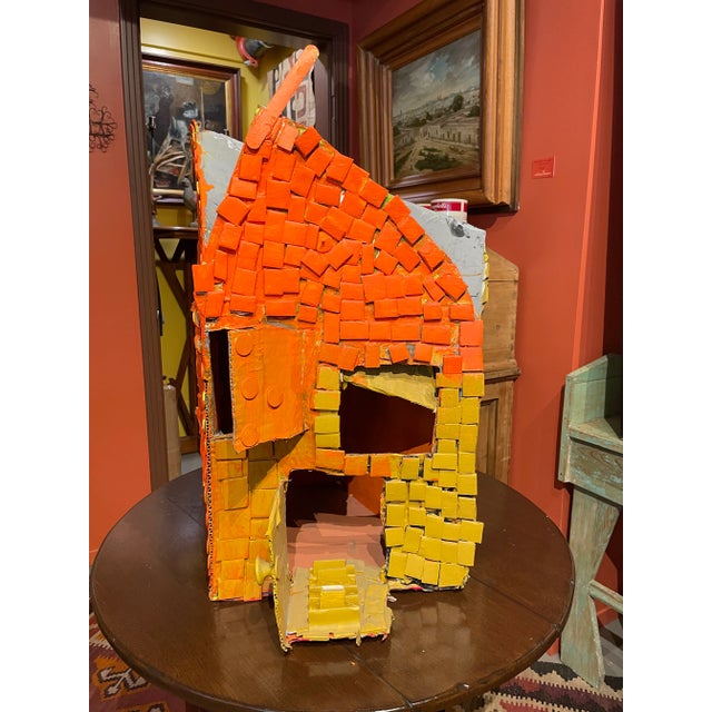 Contemporary Outsider Art Mixed-Media Sculpture of Affordable Housing For Sale In San Francisco - Image 6 of 10