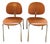Set of Two Vintage Giancarlo Piretti Xylon Chairs for Krueger International (Ki) For Sale