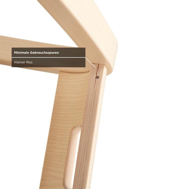 Ash and Fabric Variable Stool in Apricot from Varier For Sale - Image 6 of 13