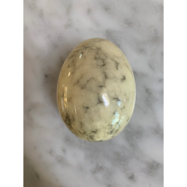 Mid-Century Modern Mid 20th Century Italian Marble Eggs Set of 4 For Sale - Image 3 of 6
