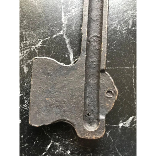 Vintage old door key made by brass with antique design. Great for displaying your unique wall decoration. A fine...