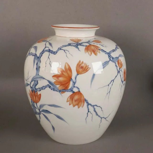 Art Nouveau Porcelain Vase by Röder for Rosentahl For Sale - Image 11 of 11
