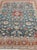 Early 20th Century Antique Persian Tabriz Rug With Floral Medallion Design in Steel Blue & Red 6'10 X 9'10 For Sale - Image 5 of 12