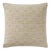 Amber Lewis x Loloi Cypress Ivory / Beige 22" x 22" Cover Only Pillow For Sale