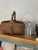 American Antique 19th Century Buttocks Basket – Hand-Split Oak W/ Twig Handle & God’s Eye For Sale - Image 3 of 10