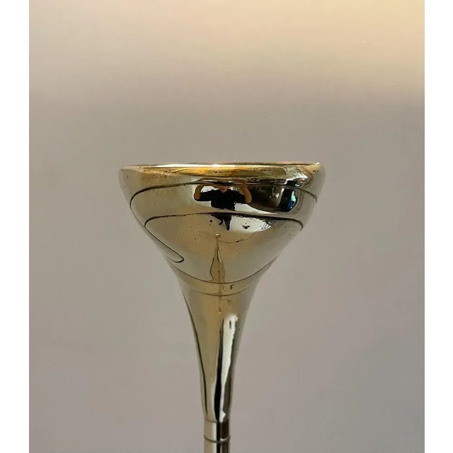 1970s Italian Brass Torchiere Floor Lamp, 1970s For Sale - Image 5 of 13