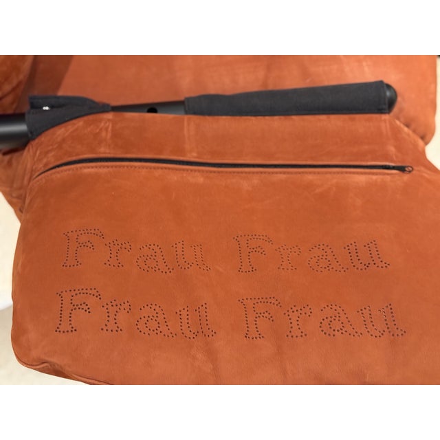 I don’t own a Ferrari, for the time being, this is as close as I’ll get. The sales associate at DWR told me Poltrona Frau...