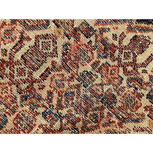 1920's Persian Senneh Rug, 2' X 2'10" For Sale - Image 4 of 6