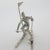 Silver Vintage Italian Handmade Genuine Silver Slalom Skier Figurine, 1970s For Sale - Image 8 of 14