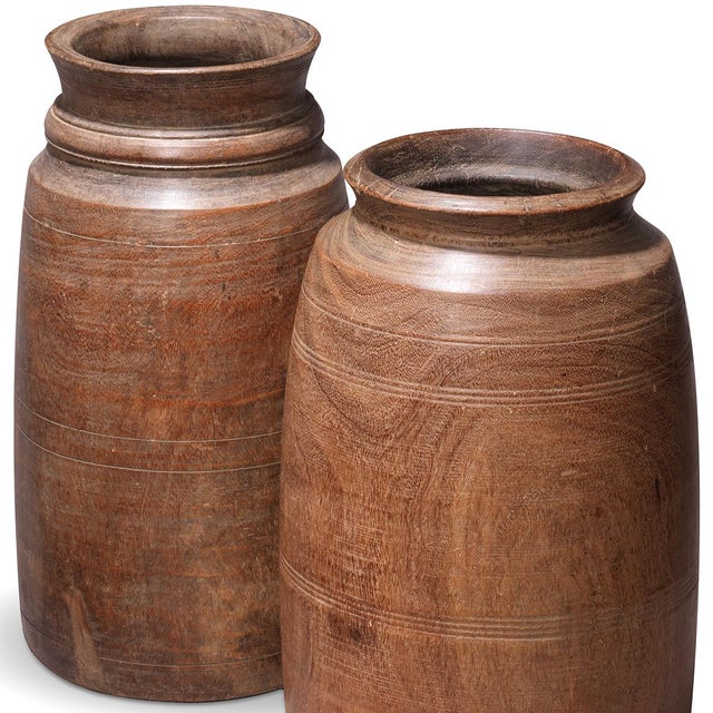 Mid-Century Wooden Storage Pot, 1940s For Sale - Image 3 of 6
