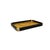 Asian Chinoiseries Golden Brown Burl Rectangular Wood Accent Tray For Sale - Image 3 of 6