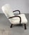 Brown Danish Clam Chair in Sheepskin, Reuplhostered, 1950s For Sale - Image 8 of 15