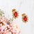Natural Sapphire Diamond Stud Earrings 14k Gold 0.80 TCW Certified For Sale - Image 4 of 11