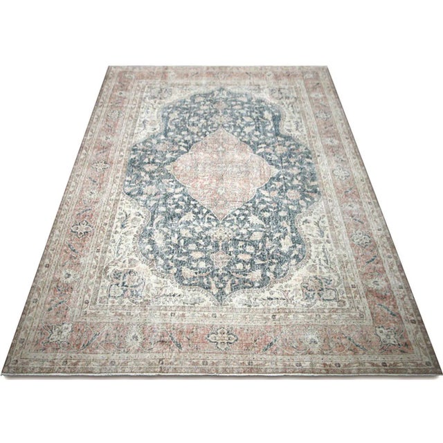 1960s 1960s Turkish Oushak Rug For Sale - Image 5 of 7