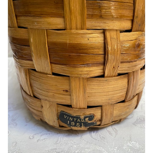 Truly one of the finest Demijohns I’ve seen, as well as the largest. The original black label that reads Vintage 1951 is...