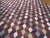 American Bold and Timeless Dynamic Block Pattern Modern Design American Hooked Rug For Sale - Image 3 of 4