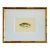 Original Hand-Painted Green Fish Painting, Framed For Sale