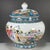 Chinese Famille Rose Porcelain Covered Jar With Figural Garden Scene For Sale In Los Angeles - Image 6 of 7